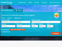 Tablet Screenshot of passagensaereas.com.br